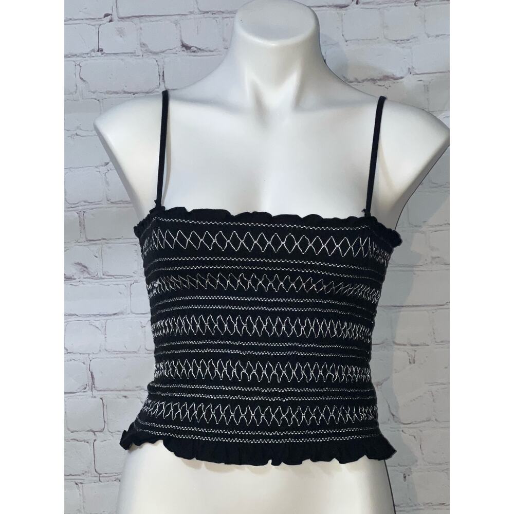 American Eagle outfitters women’s black & white tub top